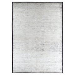 Moderner texturierter Teppich aus afrikanischer Wolle
