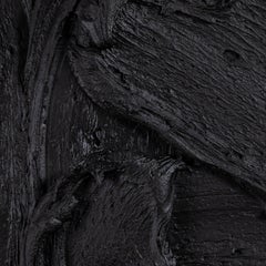 Modern Textural Monochromatic Painting by Michael Allen