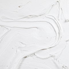 Modern Textural Monochromatic Painting by Michael Allen