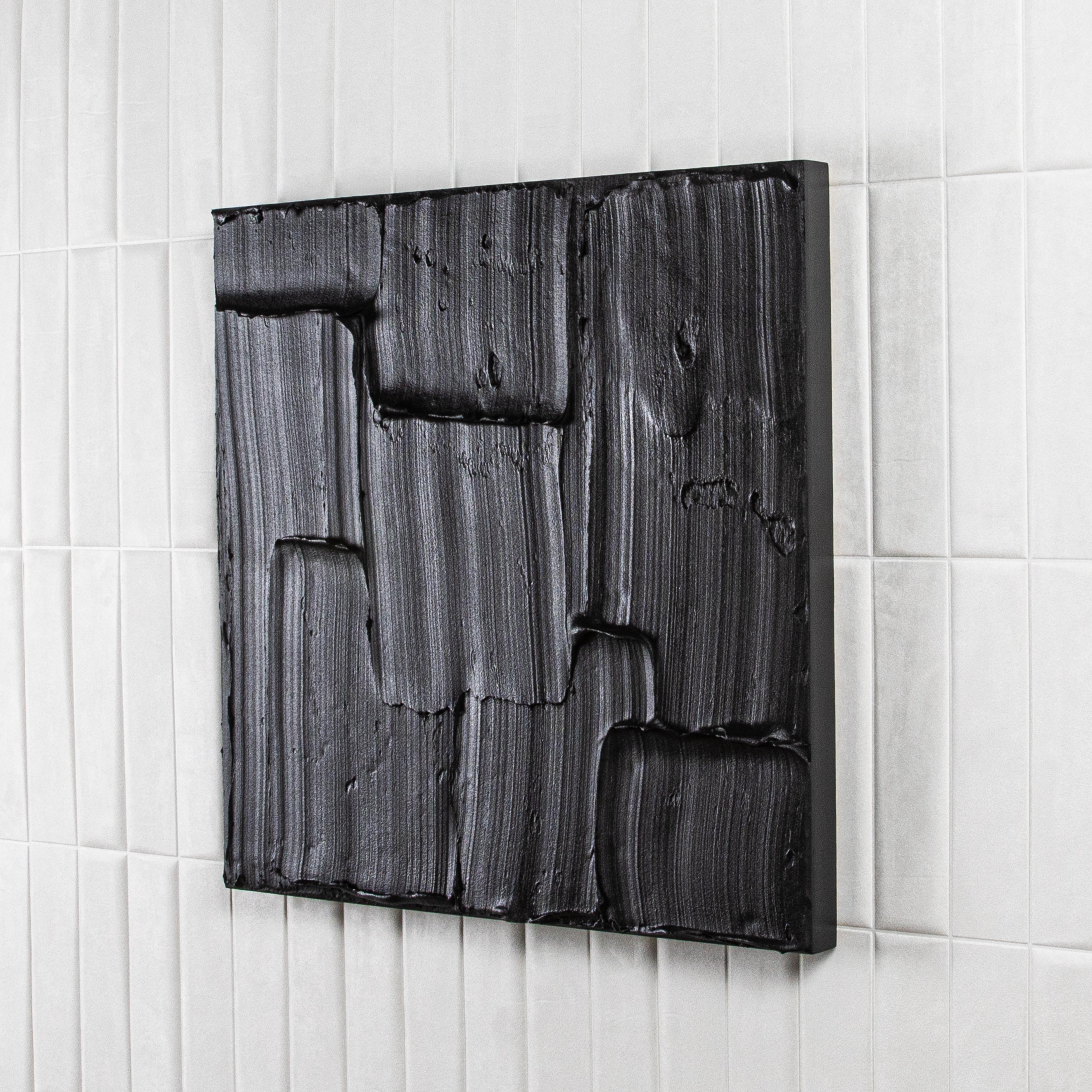 Fait main The Moderns Monochromatic Painting by Michael Allen (en anglais) en vente