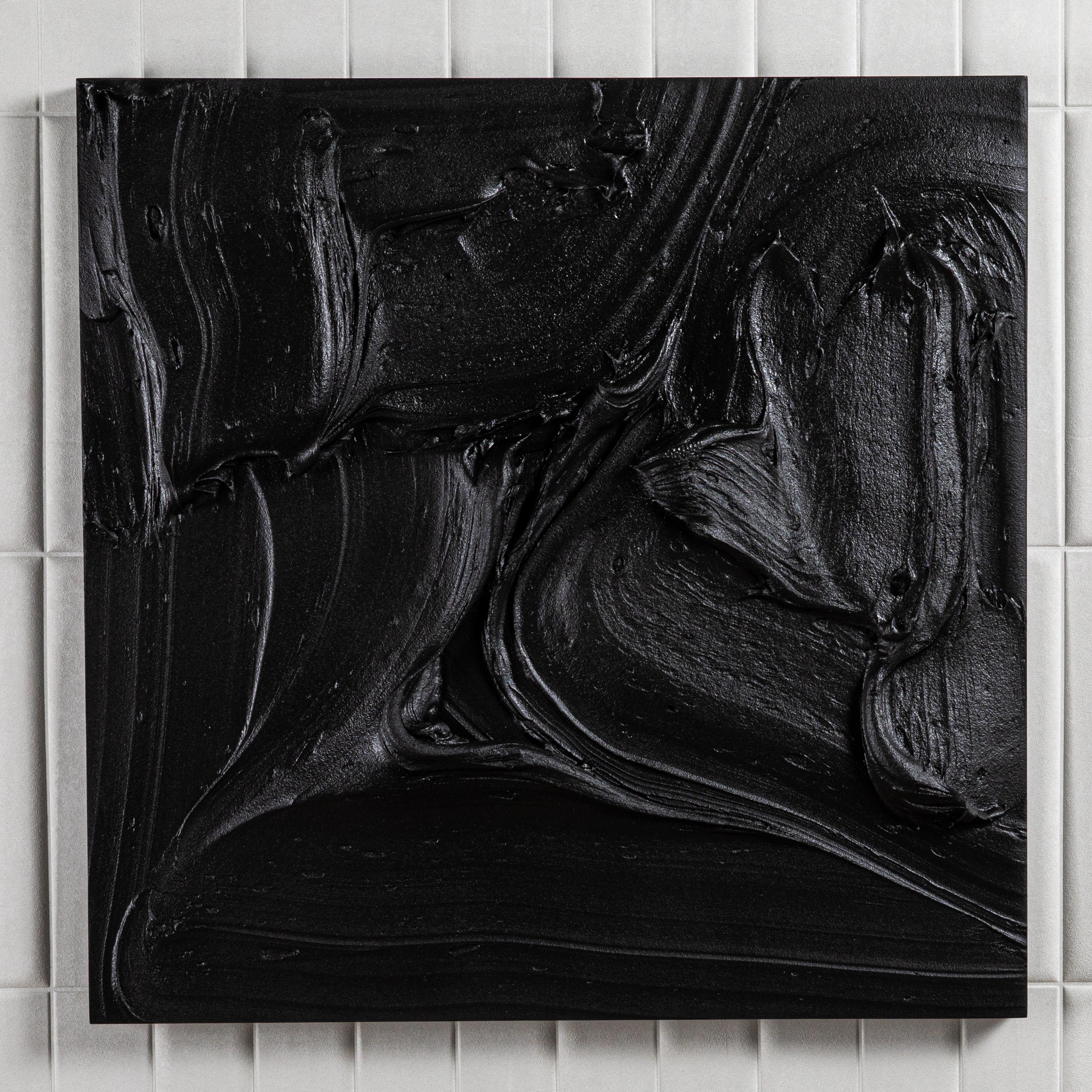 Fait main The Moderns Monochromatic Painting by Michael Allen (en anglais) en vente