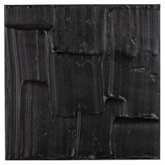 Modern Textural Monochromatic Painting by Michael Allen