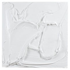 Modern Textural Monochromatic Painting by Michael Allen