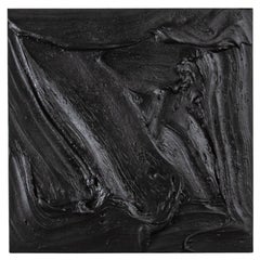 Modern Textural Monochromatic Painting by Michael Allen