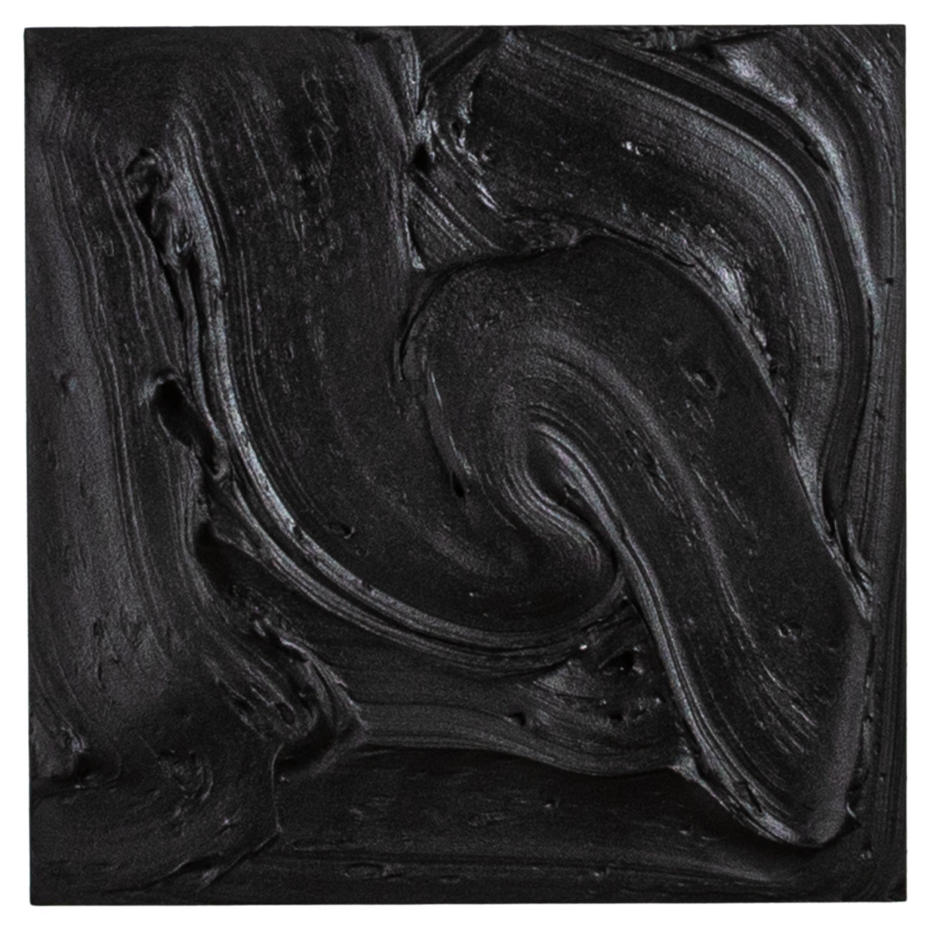 Pittura moderna monocromatica testurizzata di Michael Allen