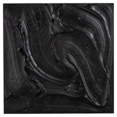 Modern Textural Monochromatic Painting by Michael Allen