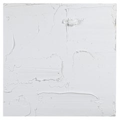 Modern Textural Monochromatic Painting by Michael Allen
