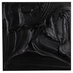 Modern Textural Monochromatic Painting by Michael Allen