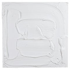 Modern Textural Monochromatic Painting by Michael Allen