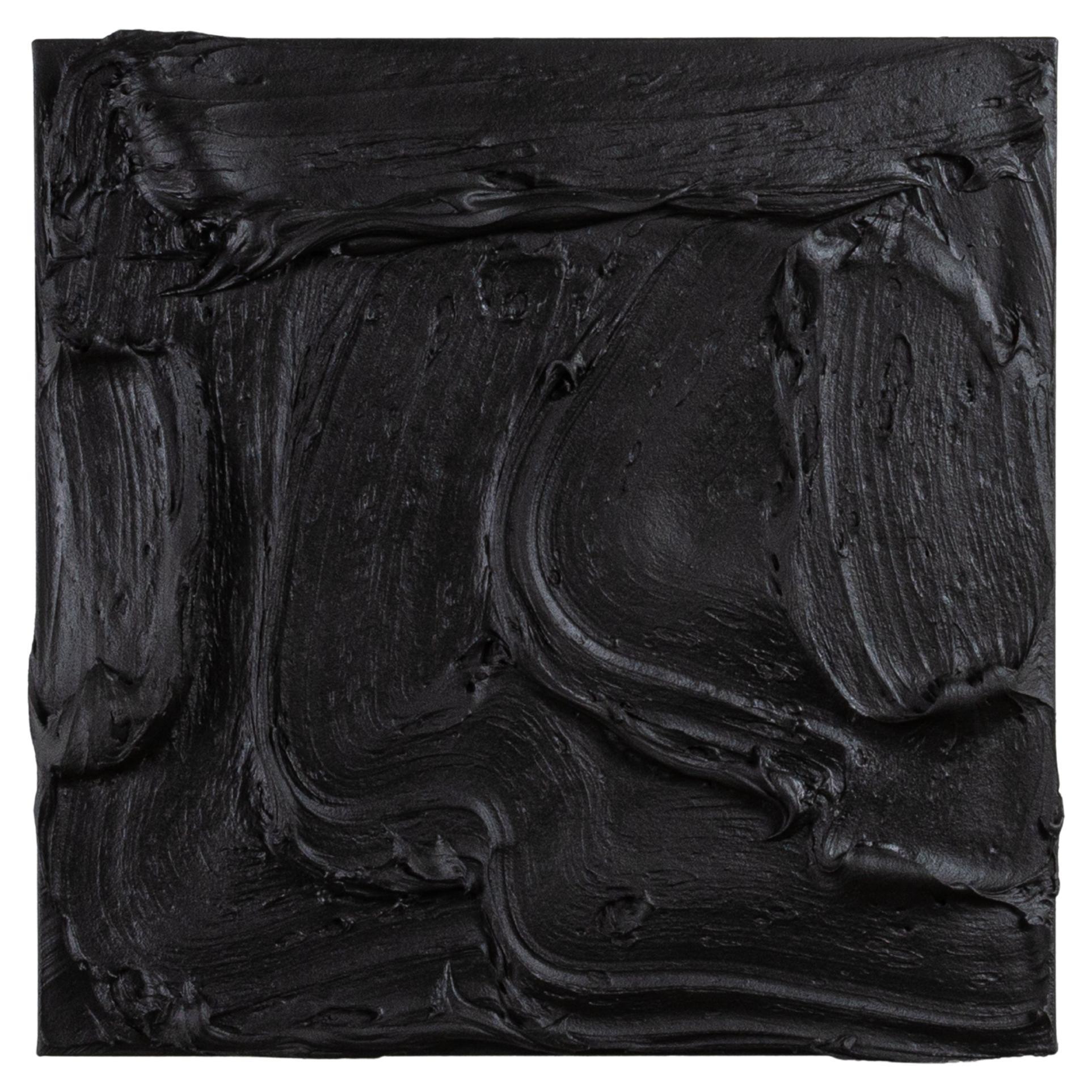 Pittura moderna monocromatica testurizzata di Michael Allen