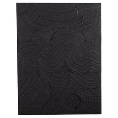 Modern Textural Monochromatic Painting by Michael Allen