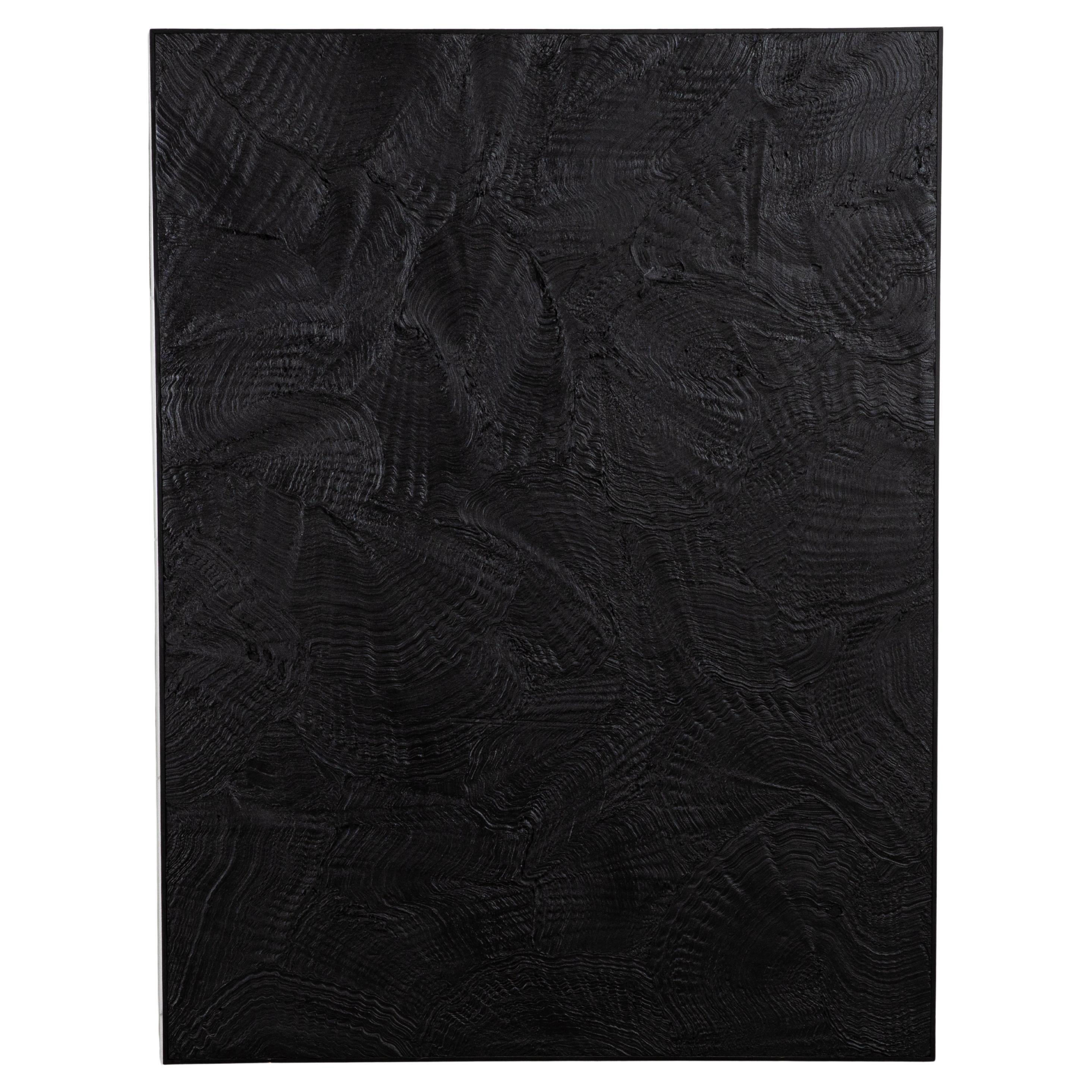 Modernes strukturiertes monochromes Gemälde von Michael Allen