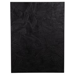 Modern Textural Monochromatic Painting by Michael Allen