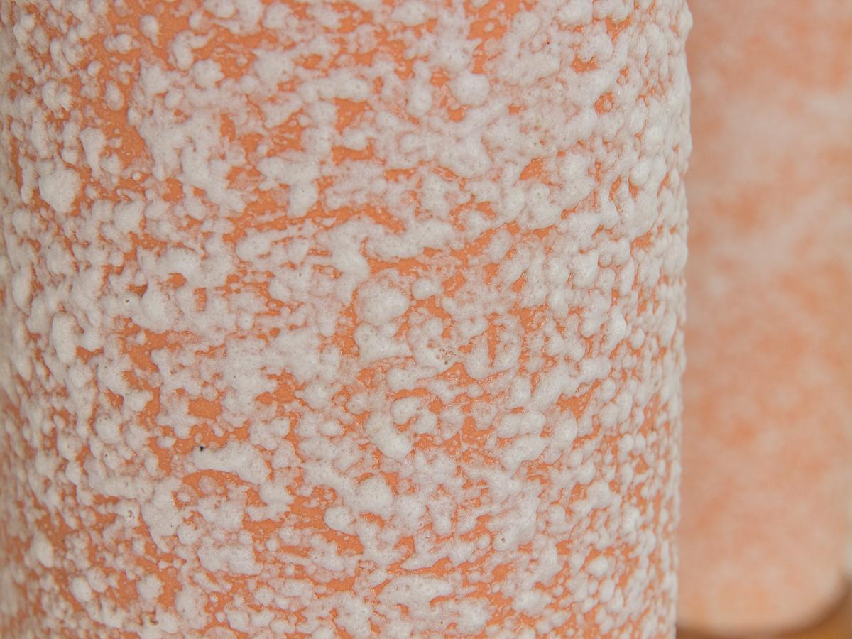 Mid-20th Century Modern Textured Ceramic Table Lamps