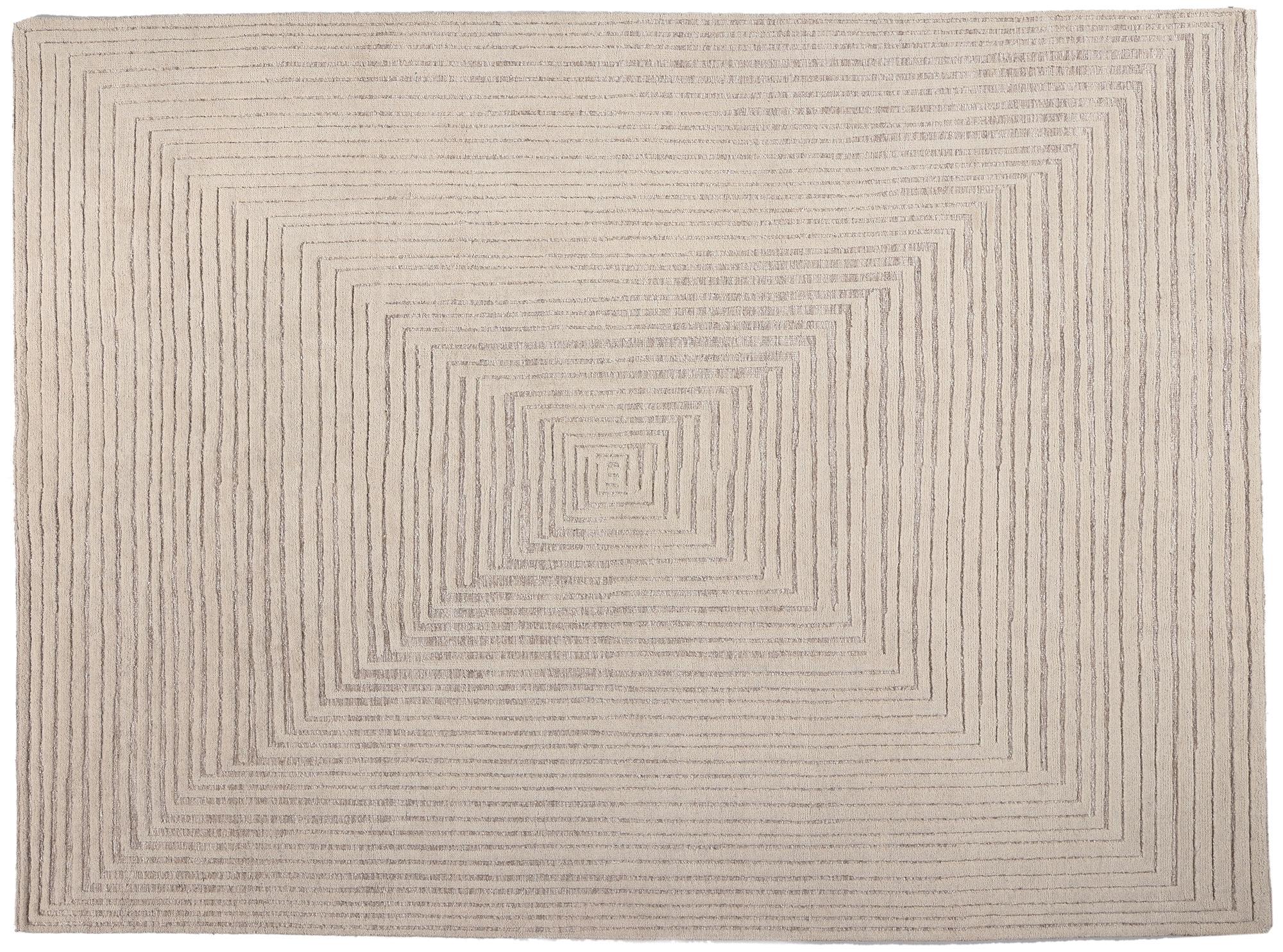Modern Textured High-Low Rug, Sublime Simplicity Meets Tantalizing Texture 2