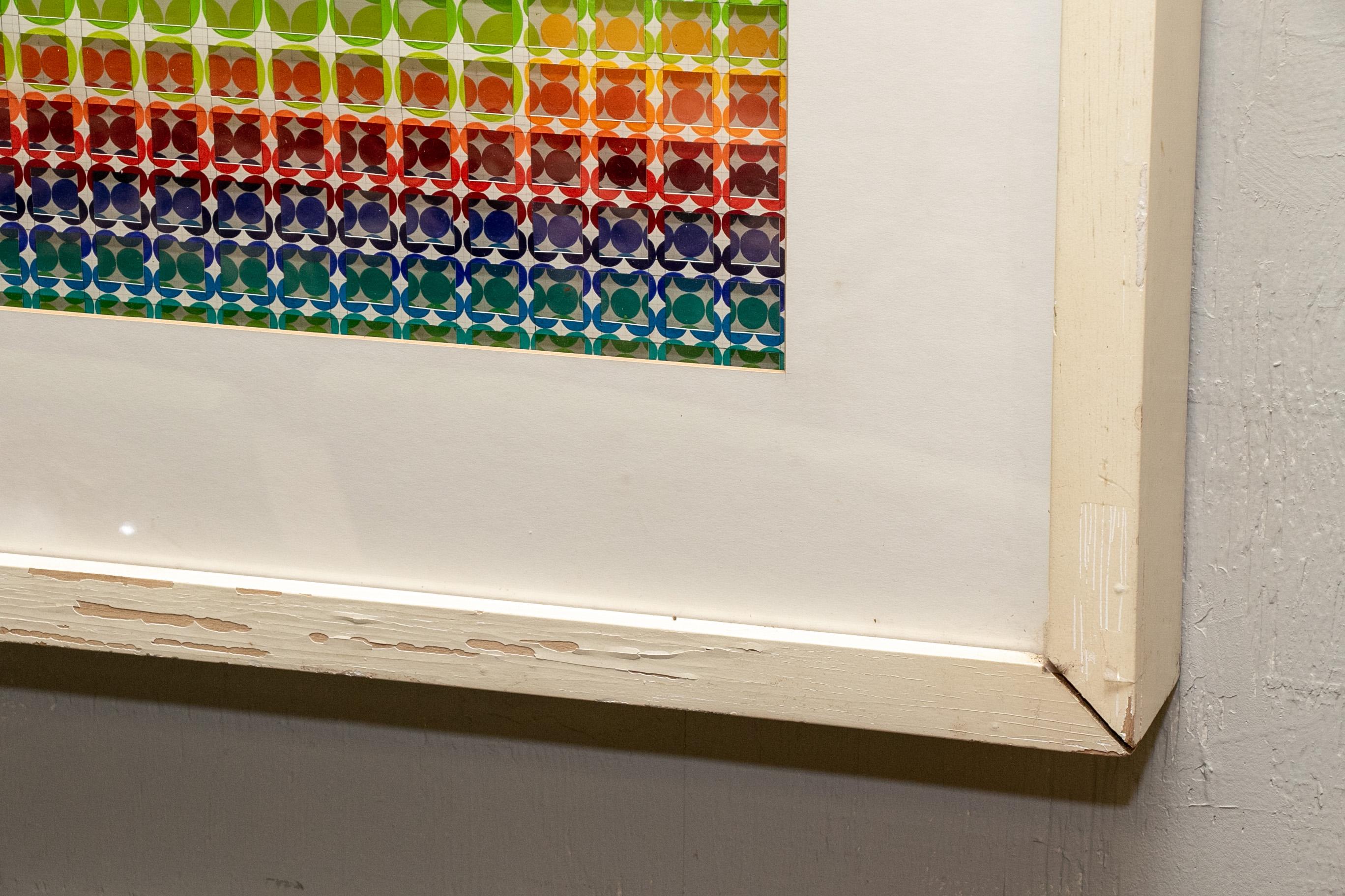Modern Three-Dimensional Art Work by Shirley Lazarus Toran In Good Condition For Sale In Bridgeport, CT