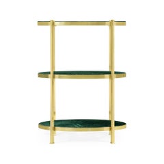 Modern Three-Tier Étagère