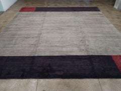 21st Century Tibetan Art Deco Large Square Carpet by Galerie Shabab