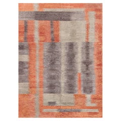 Modern Tibetan Art Deco Style “Alfonsina Rustic” Rug by Doris Leslie Blau