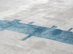 Modern Tibetan Bamboo Silk Rug