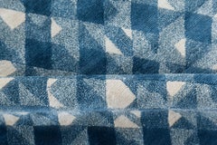 Modern Tibetan "Rhombus" Rug in Silk and Wool by Doris Leslie Blau