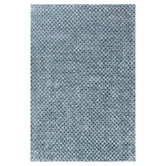 Moderner tibetischer "Rhombus"-Teppich aus Seide und Wolle von Doris Leslie Blau