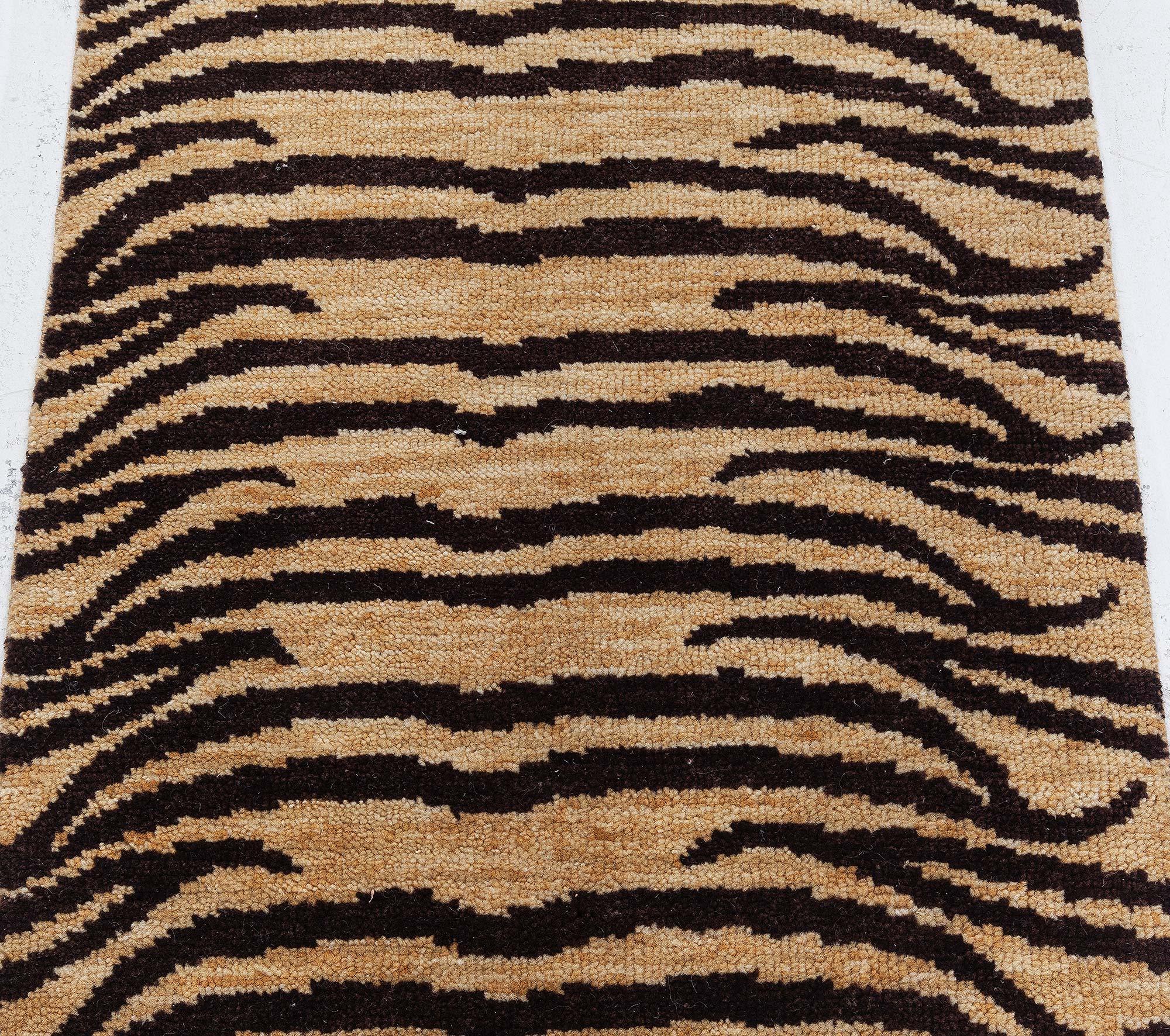 Modern Tibetan “Tiger” Wool Rug by Doris Leslie Blau
Size: 2'0
