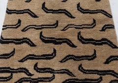 Modern Tibetan “Tiger” Wool Rug by Doris Leslie Blau