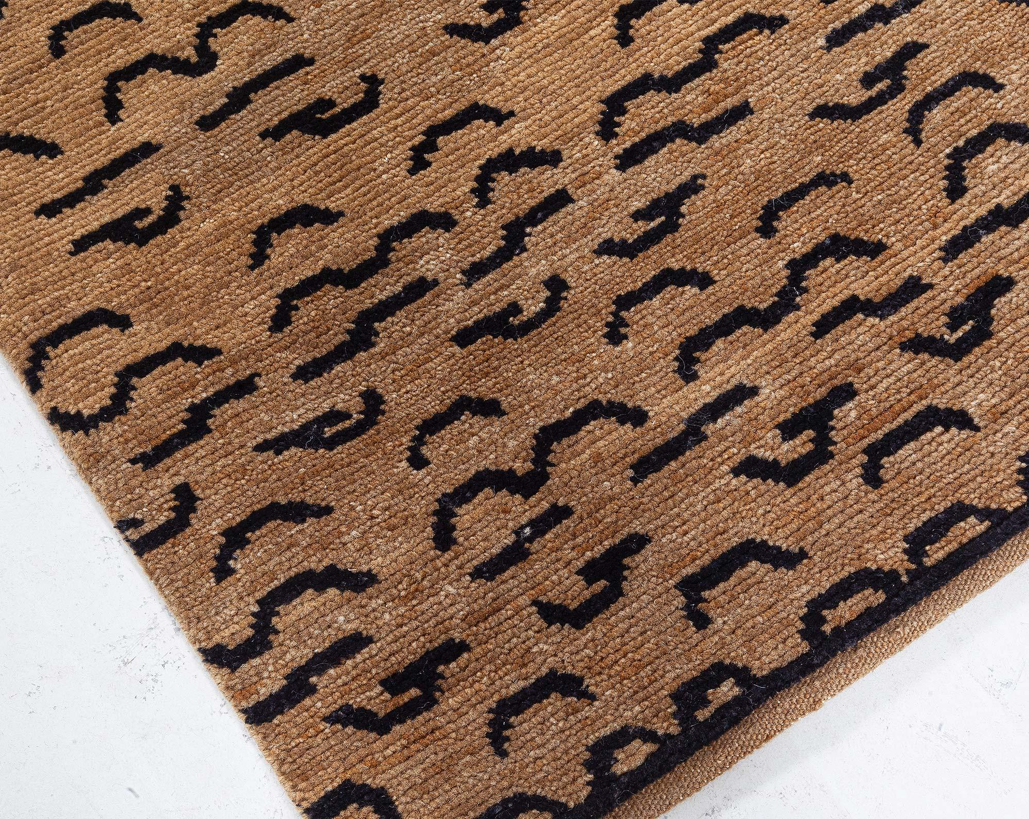 Noué à la main Tapis tibétain moderne 