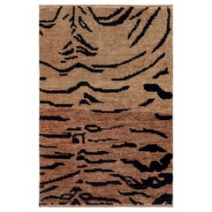 Modern Tibetan “Tiger” Wool Rug by Doris Leslie Blau