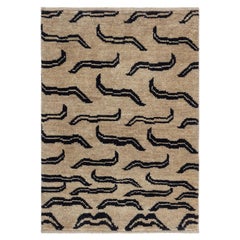 Modern Tibetan “Tiger” Wool Rug by Doris Leslie Blau