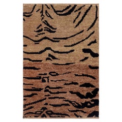 Tappeto tibetano moderno in lana "Tiger" di Doris Leslie Blau