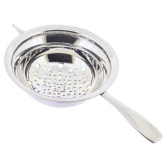 Modern Tiffany & Co. Sterling Silver Tea Strainer