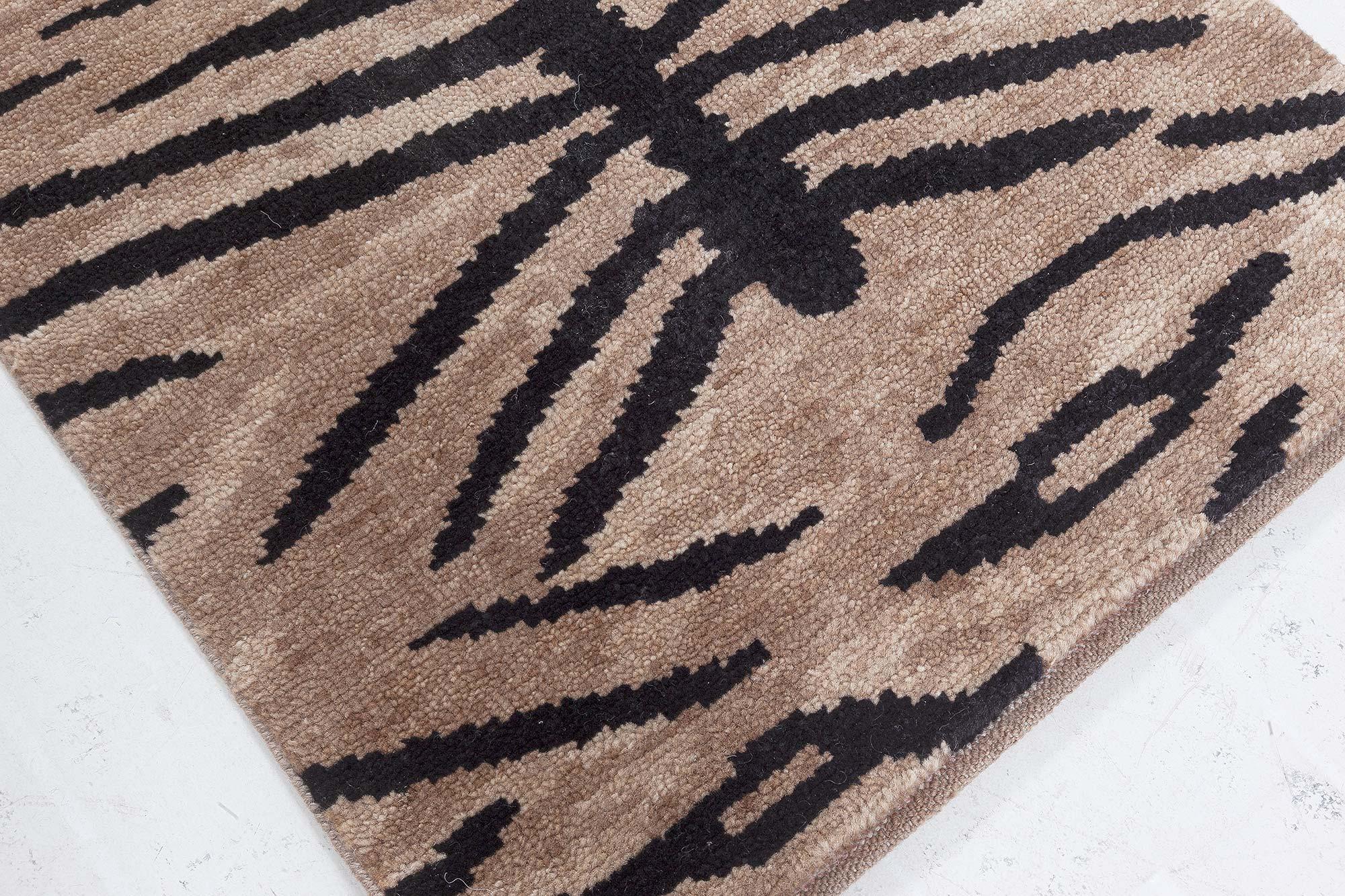 Indian Modern Tiger Rug by Doris Leslie Blau For Sale