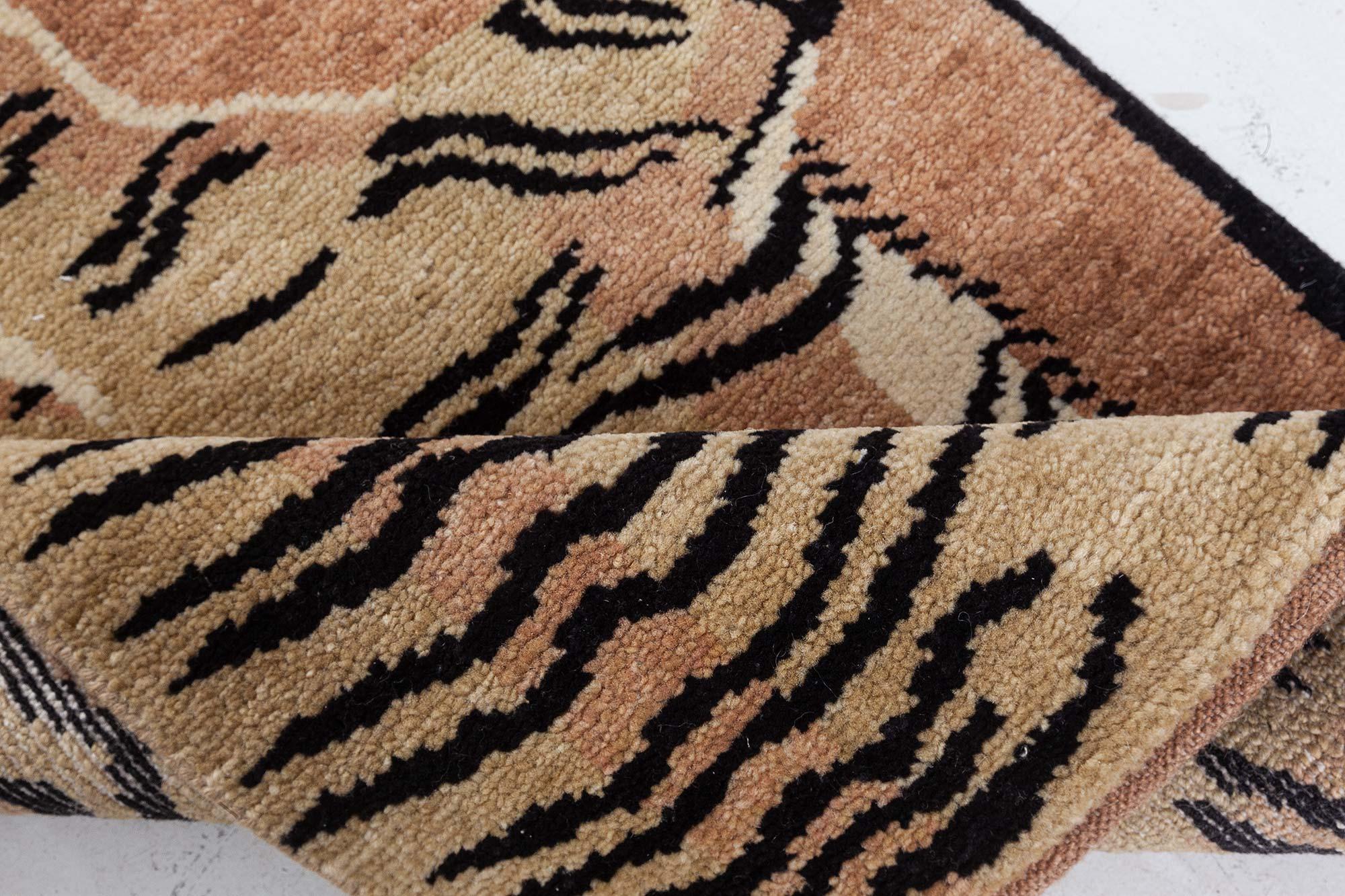 Indiano Tappeto Modern Tiger di Doris Leslie Blau in vendita