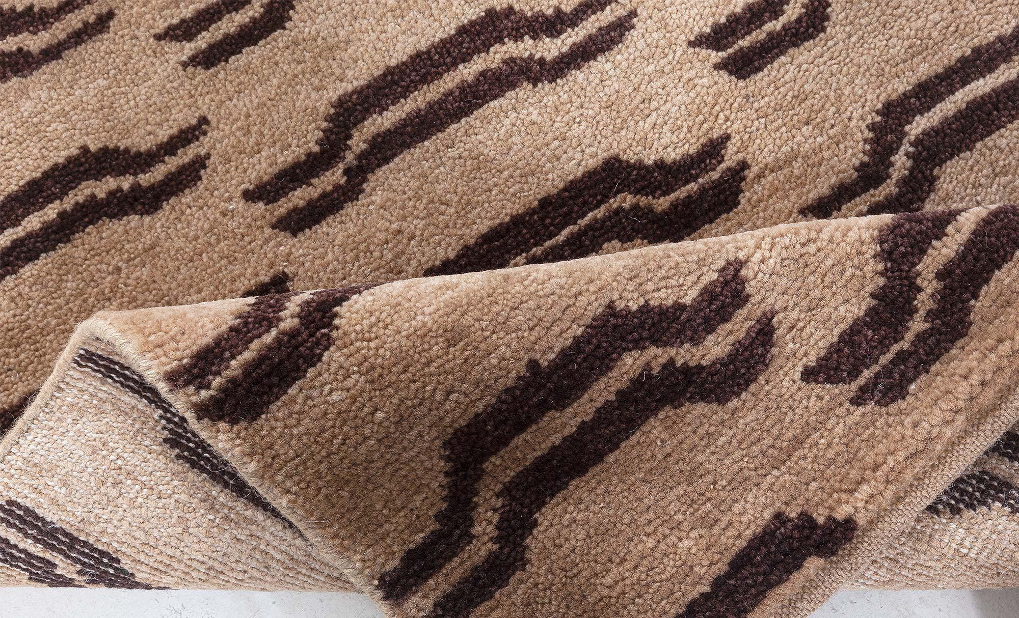 Contemporary Modern Tiger Rug by Doris Leslie Blau For Sale