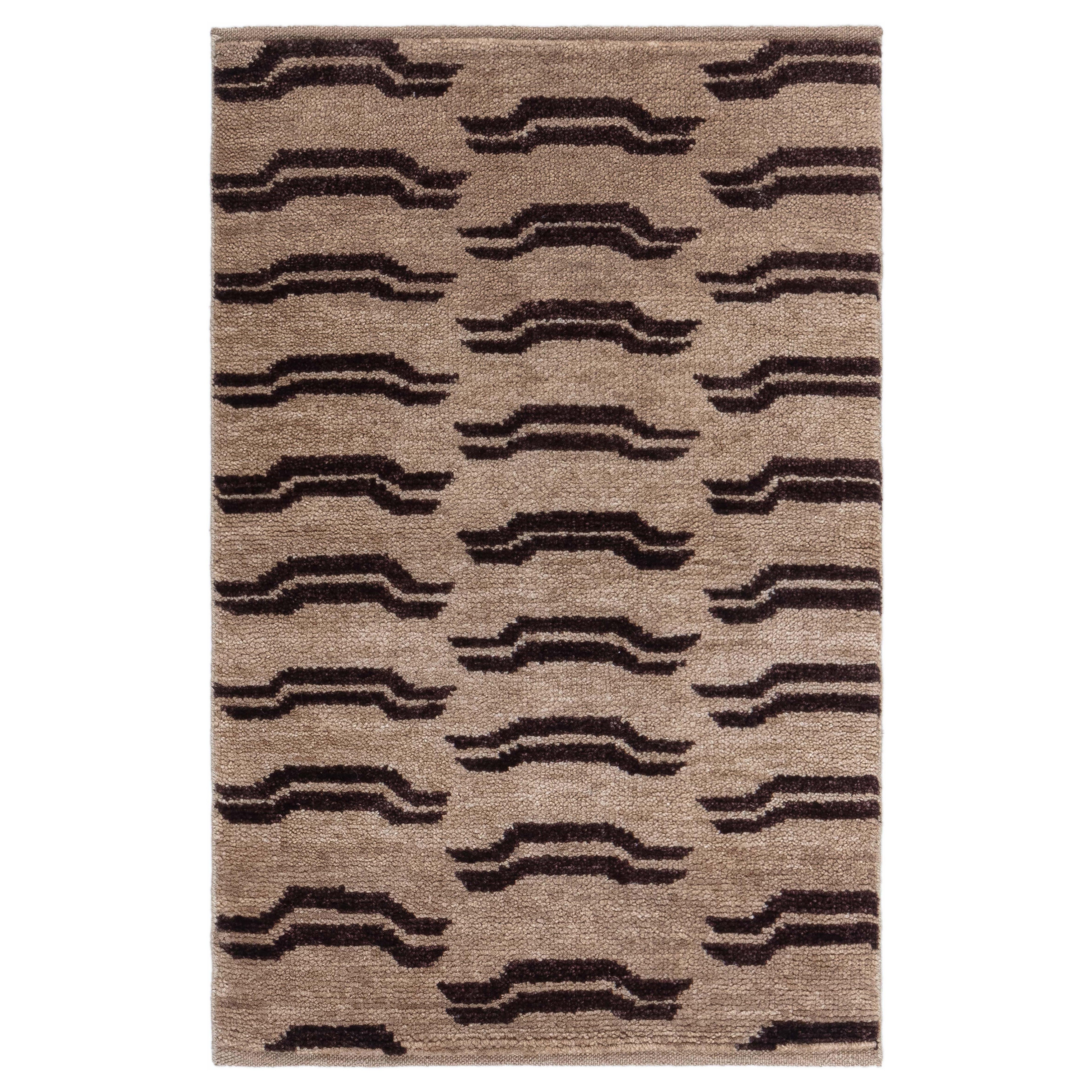 Modern Tiger Rug by Doris Leslie Blau For Sale