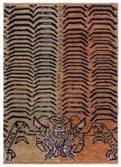 Modern Tiger Rug by Doris Leslie Blau