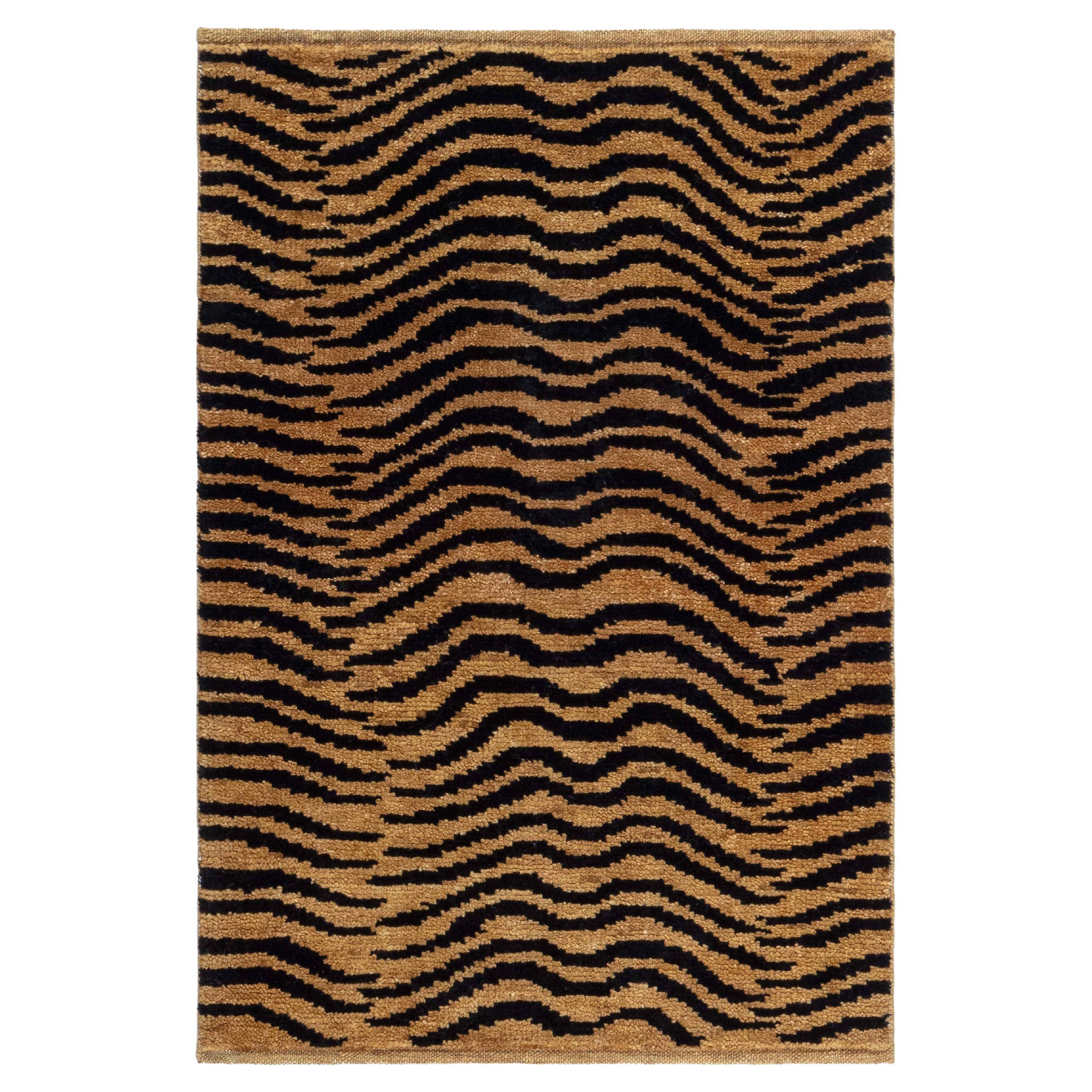 Modern Tiger Rug by Doris Leslie Blau For Sale