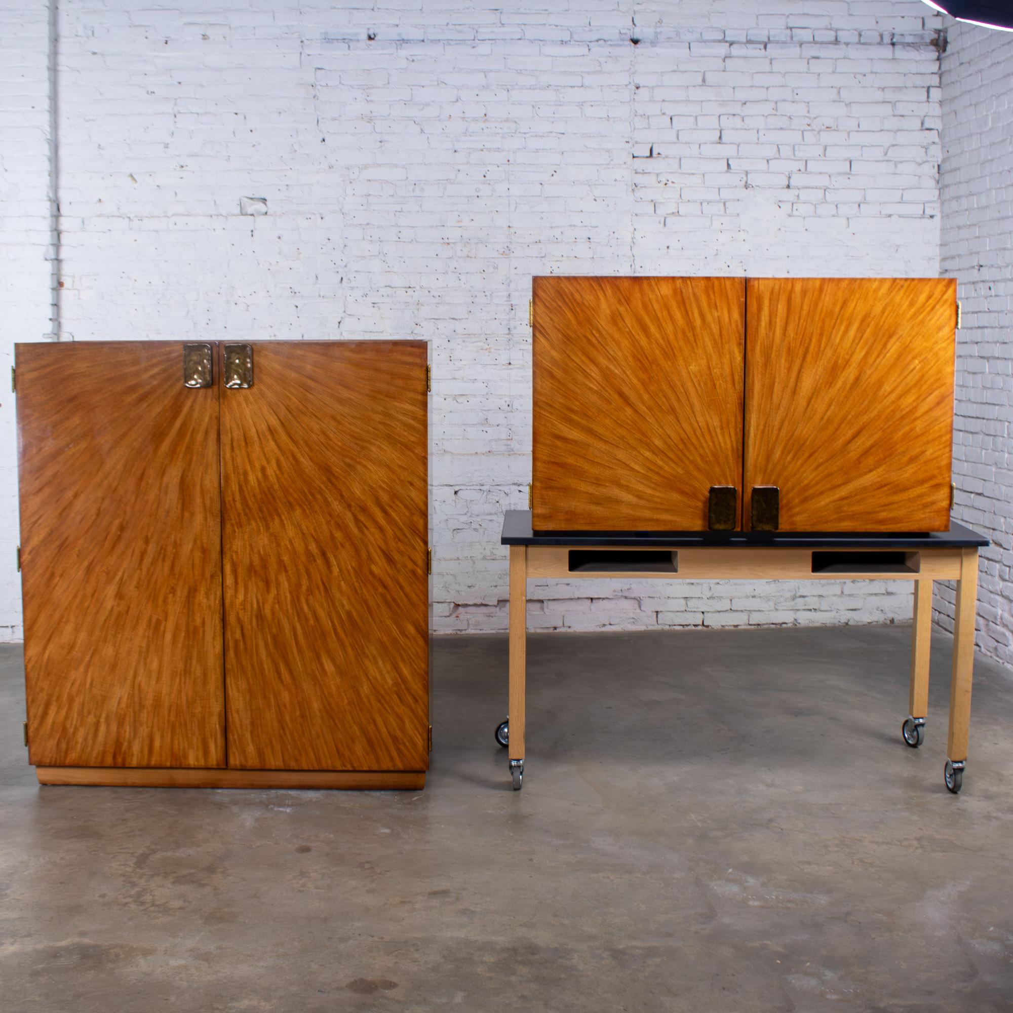 Modern to Art Deco Revival Entertainment Arbus Armoire 6000 Series by Henredon en venta 6