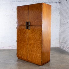 Modern to Art Deco Revival Entertainment Arbus Armoire 6000 Series by Henredon