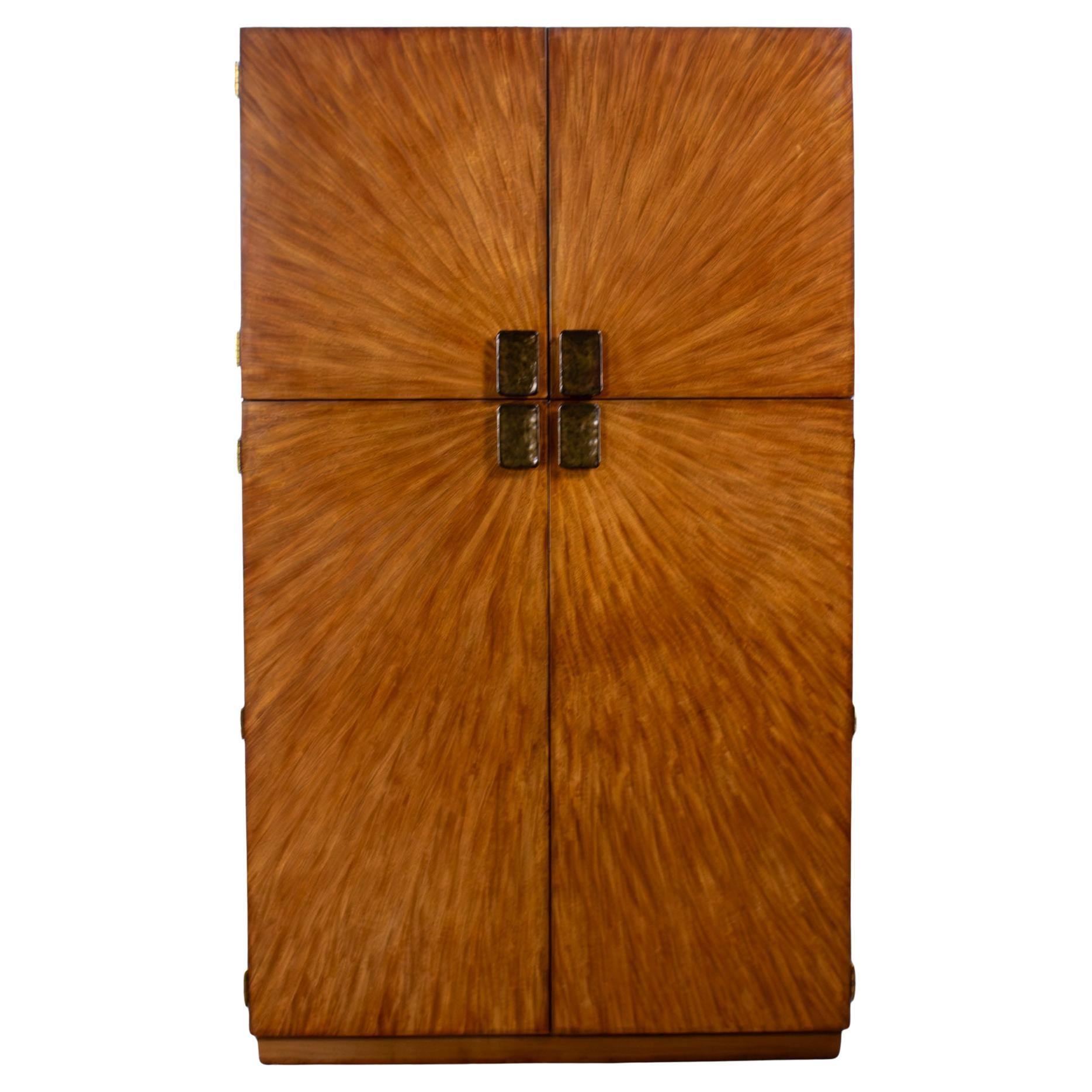 Modern to Art Deco Revival Entertainment Arbus Armoire 6000 Series by Henredon