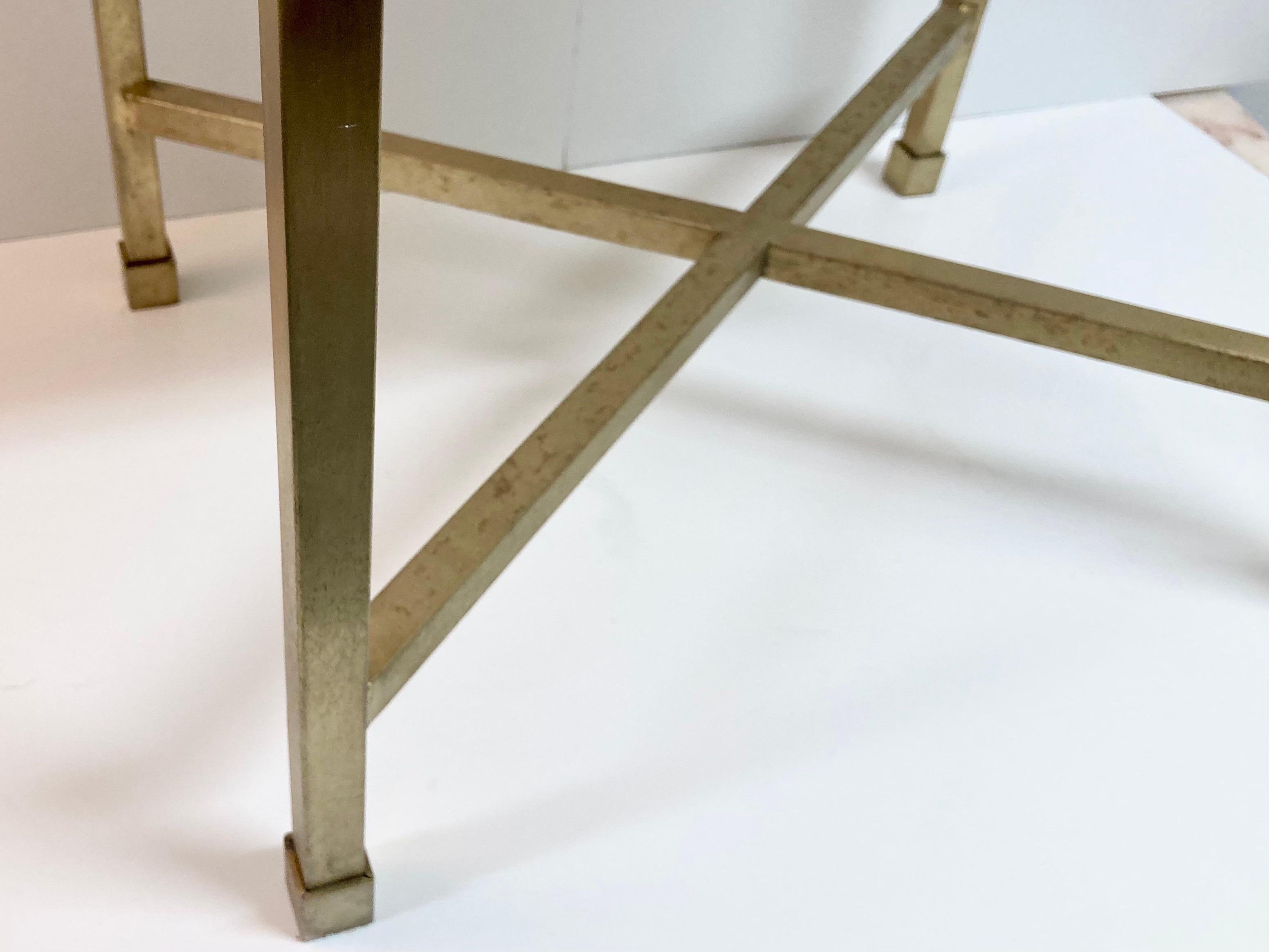 Modern Todd Hase Christelle Cocktail Table With Onyx Top 10