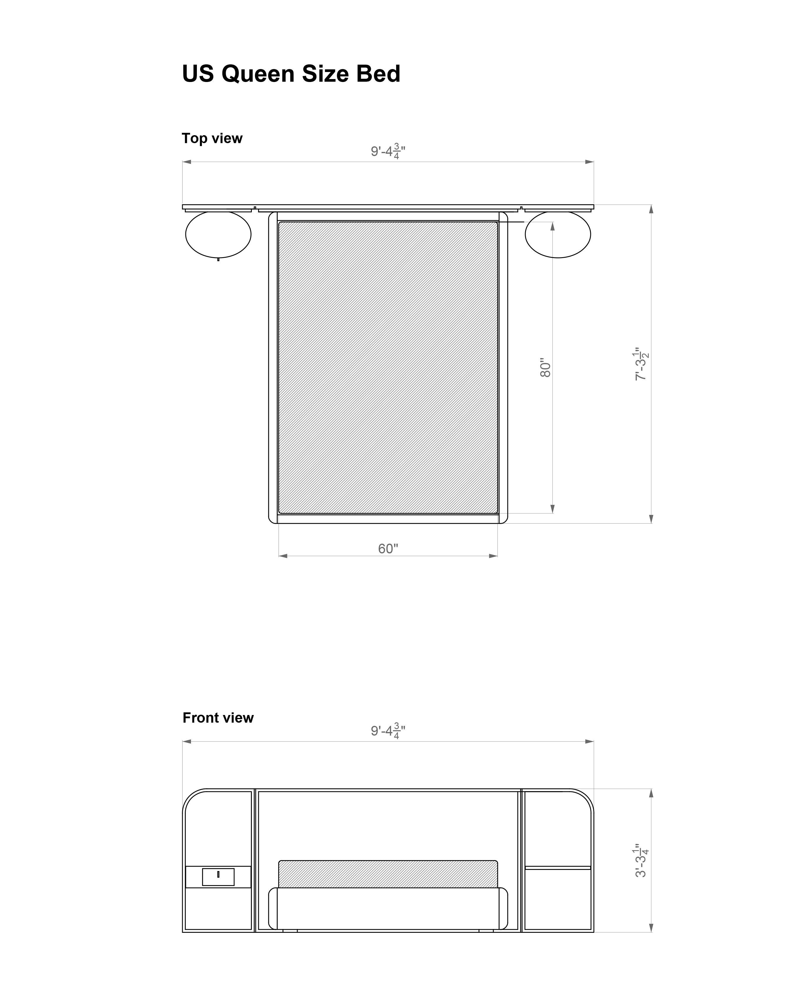 Letto moderno Toscana US Queen Size in pelle viola fatto a mano  Portogallo Greenapple in vendita 6