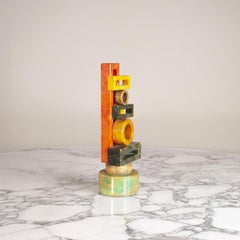 Modern Totem marble sculpture from the 1970s