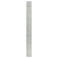 Modern Traditional-Inspired Hand-Knotted Silk & Wool Runner by Doris Leslie Blau