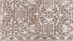 Modern Traditional-Inspired Hand-Knotted Wool and Silk Rug by Doris Leslie Blau