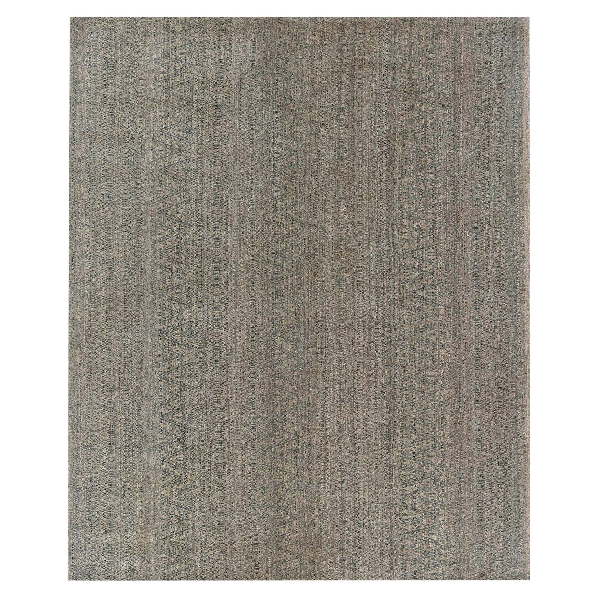 Traditional European Inspired Handmade Wool Rug by Doris Leslie Blau