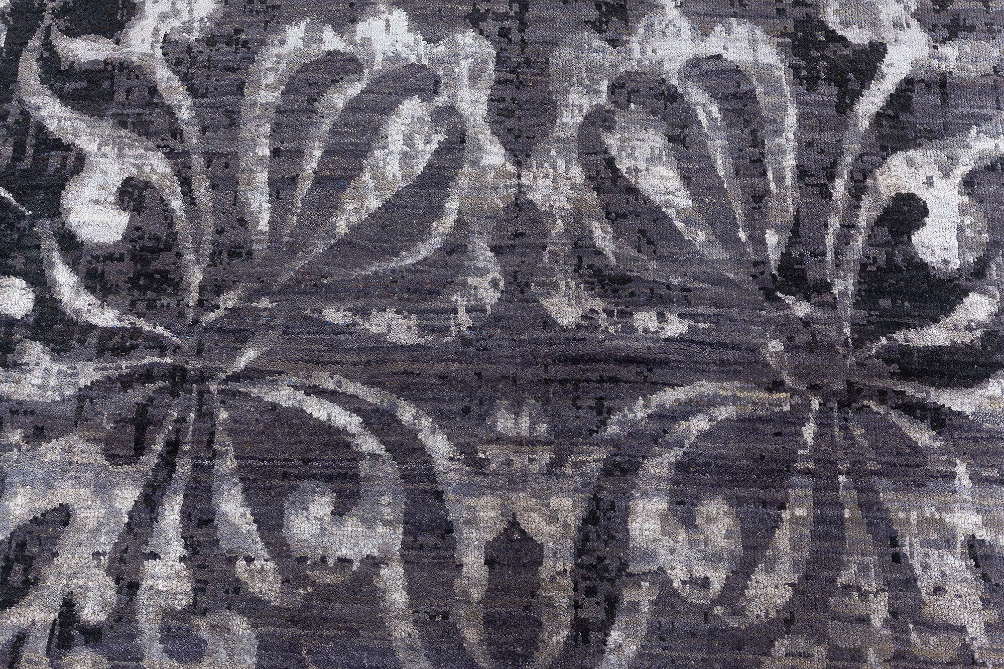 Hand-Knotted Modern Traditional Inspired Rug by Doris Leslie Blau For Sale