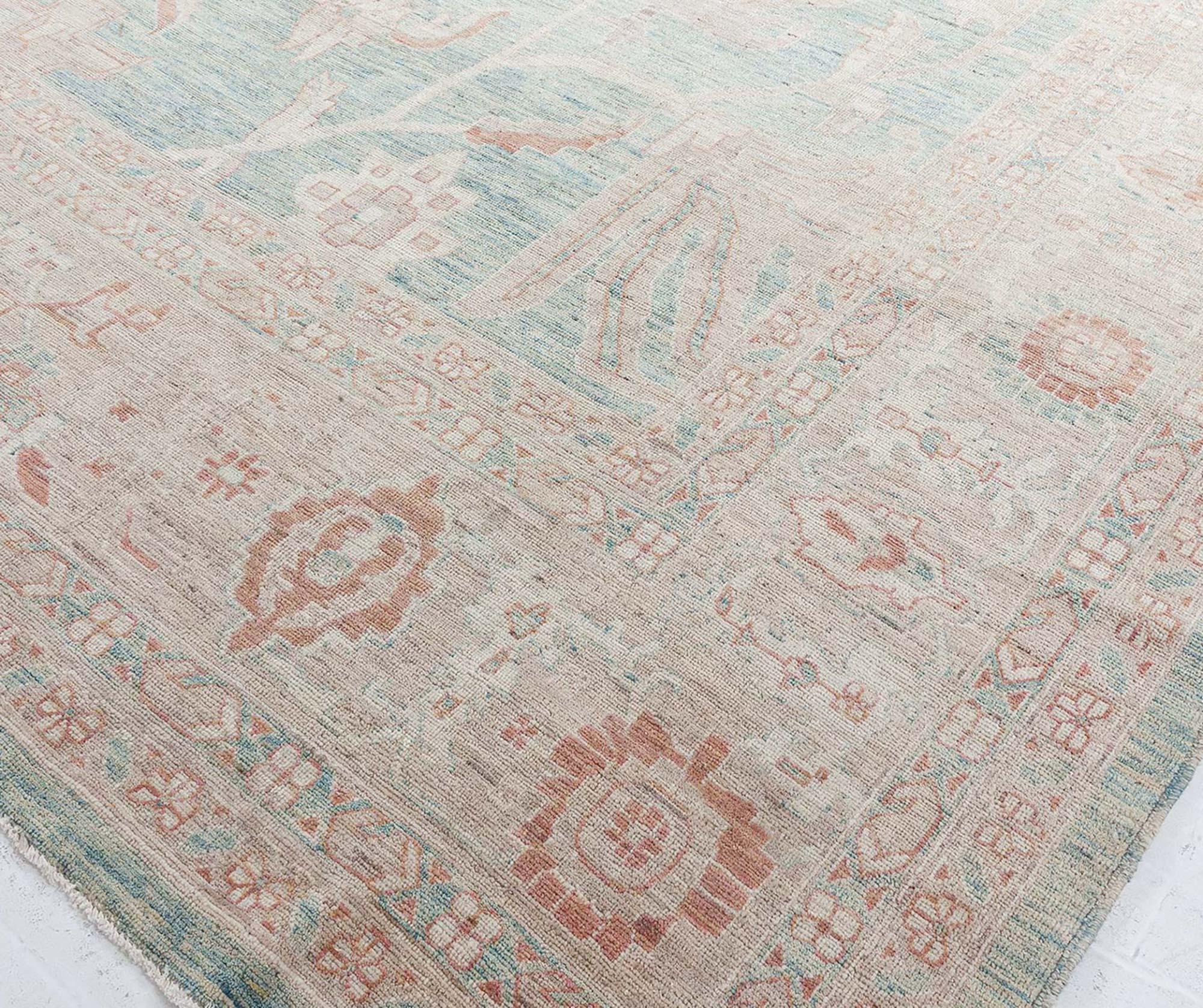 Modern Traditional Inspired Rug by Doris Leslie Blau In New Condition For Sale In New York, NY
